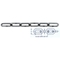 DIN763 Round long link chain stainless steel A4